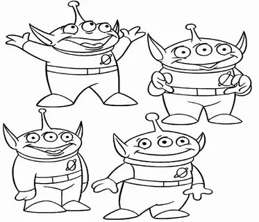 Toy Story Aliens Coloring Pages - Best Coloring Pages For Ki