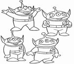 Toy Story Aliens Coloring Pages - Best Coloring Pages For Ki