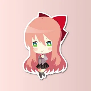 Sayori X Monika Ddlc Chibi 17 Images - Pin On Ddlc, Monika R