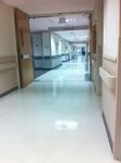 Hospital hallways. 1:40 pm Hospital interior, Medical aesthe