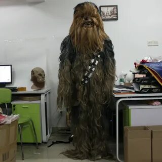 Star Wars Chewbacca Fancy Dress Costume Cosplay Halloween Ch