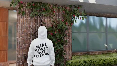 Make Money Not Friends Hoodie for MP Male - GTA5-Mods.com