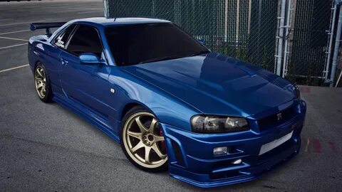 обои : Nissan Skyline GT R34, автомобиль, модель, Спортивный