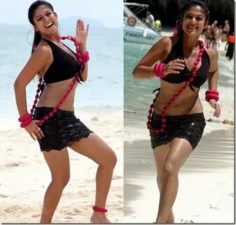 INDIAN ACTRESS: South Indian actress Nayantara hot boobs sho