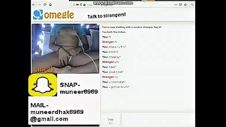 Omegle indian porn