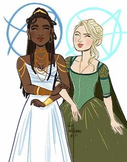 My TOG girls and some Wyrdmarks by Lily Williams Trono de vi