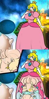 Yaoi pinup luma+princess peach+princess rosalina