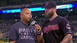 Mike Napoli giving back with Party at Napoli's shirts - YouT