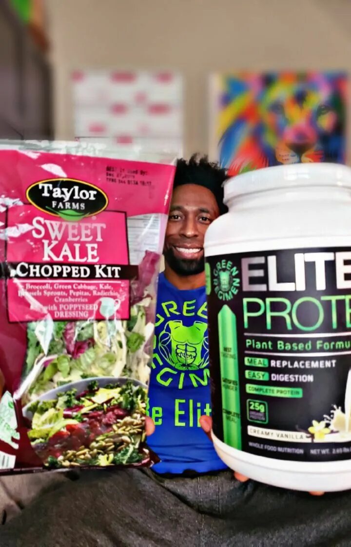 Elite Protein, Fresh Salads and Water are a MUST! 