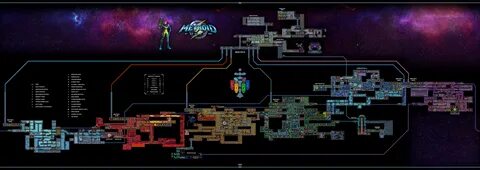 Metroid Fusion Full Map - Real Map Of Earth