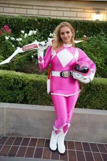 Pink Ranger Power girl costume, Power rangers costume, Pink 