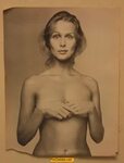 Lauren Hutton topless but covered