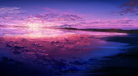 Ocean Purple Reflection Sky Sunset HD WALLPAPER - OpenDeskto