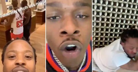 WATCH: DaBaby Knocked a Clout-Chasing Charlotte Rapper Out o