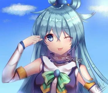 Konosuba - Aqua Fanart Anime Art Amino