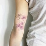 Floral Watercolor Tattoo Images - The Style Inspiration