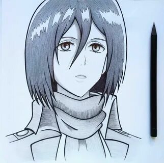 Mikasa ♡ Desenho de rosto, Desenho de anime, Olhos desenho