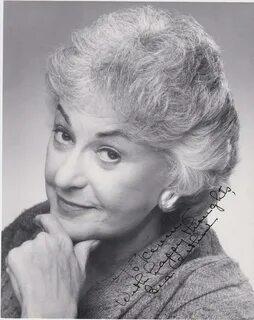 Sold Price: Bea Arthur - Signed 8 X 10 Photograph w/COA - In