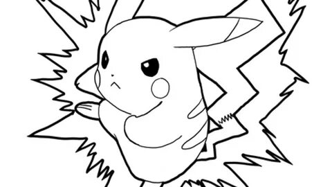 Hand drawn Pokemon Art Upset Pikachu Cut-Out Bookmark Collec