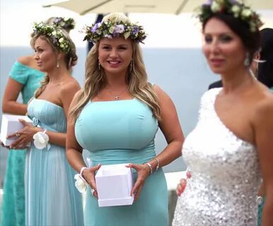 Boobs bouncing out of top wedding