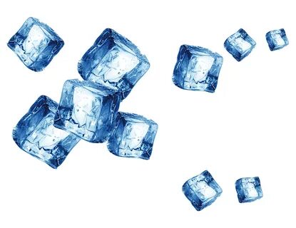 Download Blue Cube Iceberg Ice Cubes Free Transparent Image 