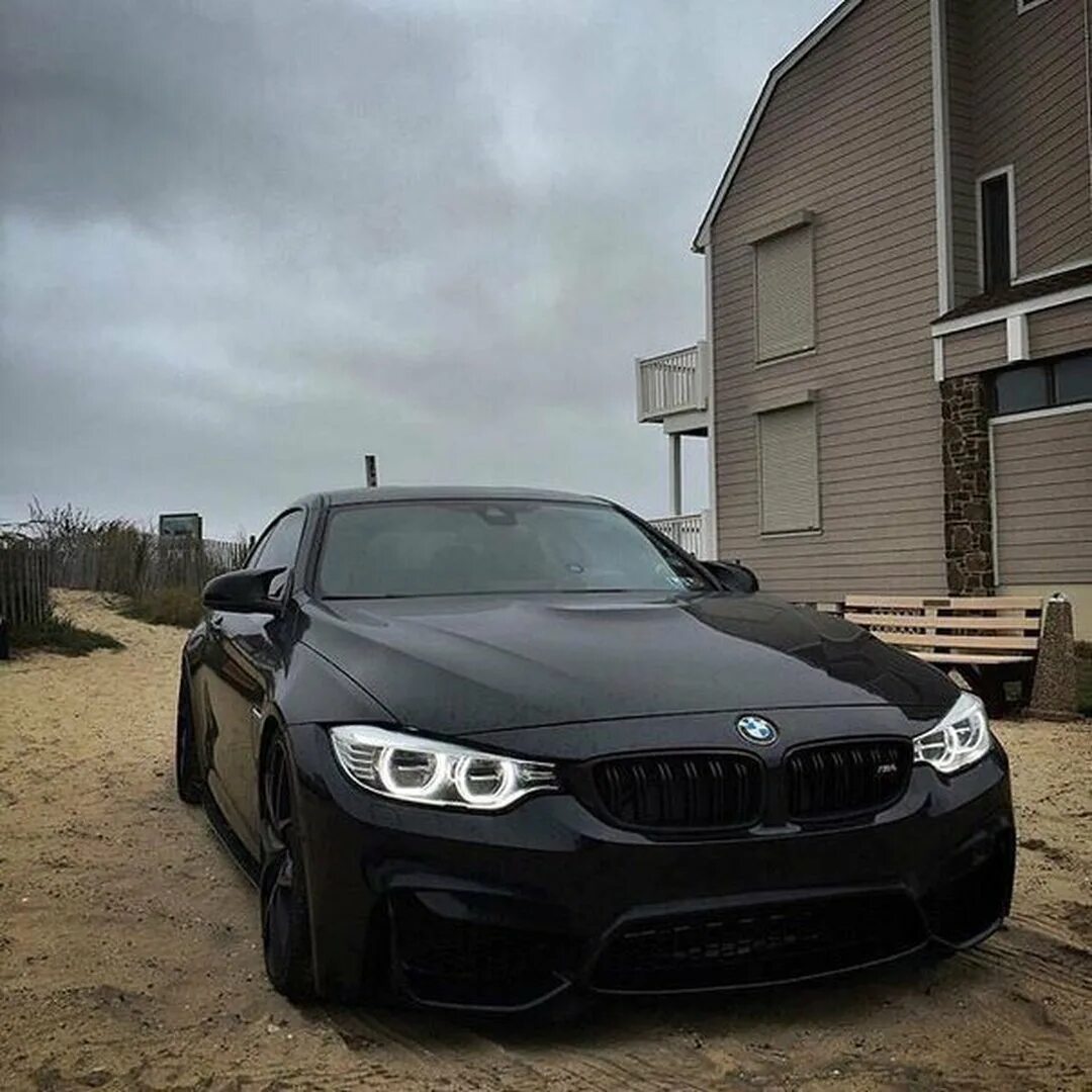 "BMW M4 F82 #murderedout #murdered_out_russia #blackedout #blackonblac...