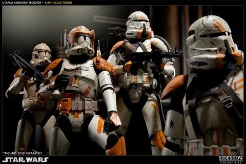 Star Wars Utapau Airborne Trooper Sixth Scale Figure by Side