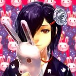 Download wallpaper girl, Rabbit, mask, Art, Tokyo ghoul, Tok