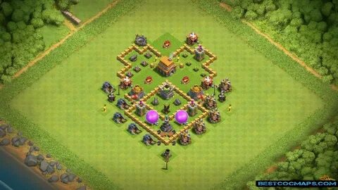 10 Best TH5 Farming Bases Anti Everything 2021 - Latest COC 