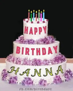 Happy Birthday Hanna images gif - Happy Birthday Greeting Ca