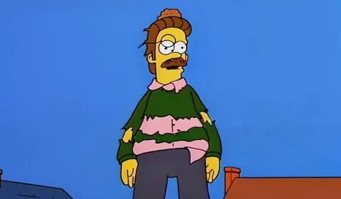 Y ahora? Fans de Los Simpson revelan que Ned Flanders *no es