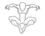 Spiderman Body Template 01 by RiderB0y on DeviantArt