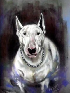 Bull Terrier paintings