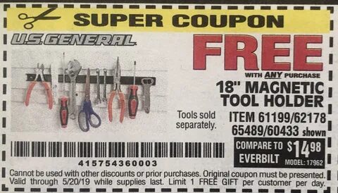 Harbor Freight Tools Coupon Database - Free coupons, 25 percent off coupons, too
