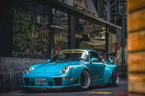 My Baby Blue.....RWB 996 Rauh-Welt Porsche Vintage porsche, 