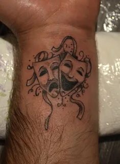 Pin on Happy And Sad Face Tattoos Designs