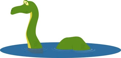 Loch Ness Monster Cartoon Cute Icon Loch N - Transparent Loc