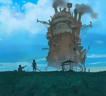 Pin by ElGatoAzul 🐈 on Studio Ghibli Howls moving castle, Ho