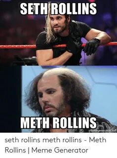 SETHIROLLINS METH ROLLINS Pmemegenerator Net Seth Rollins Me