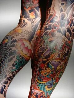 Japanese Yakuza Sleeve Tattoo - Фото база