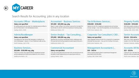 MyCareer Jobs for Windows 10
