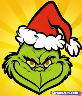 How to Draw the Grinch Easy, Step by Step, Christmas Stuff .