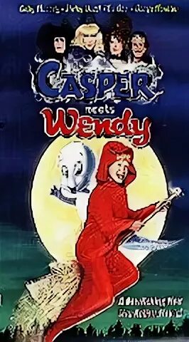 Casper Meets Wendy (VHS, 1998 clamshell case) Excellent Cond