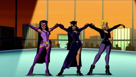 Huntress, Catwoman and Black Canary in Batman : Brave & The 