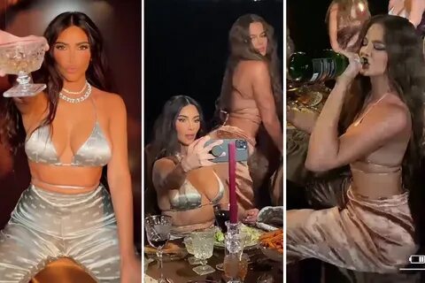 Khloe Kardashian twerks in sister Kim’s face in behind-the-s