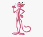 Pink Panther Dessin, HD Png Download - kindpng