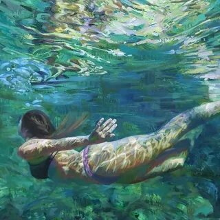 These Stunning Underwater Paintings By Isabel Emrich Will Ta