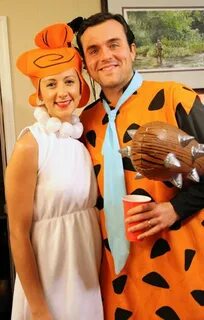 Halloween costumes themselves make couples fred and wilma #c