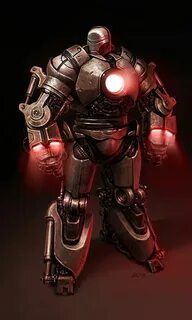Iron Monger (Obadiah Stane) Iron man armor, Iron man art, Ma