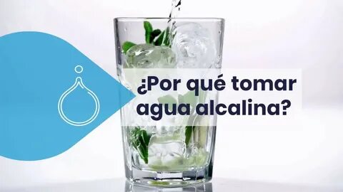 Por qué tomar agua alcalina? - YouTube